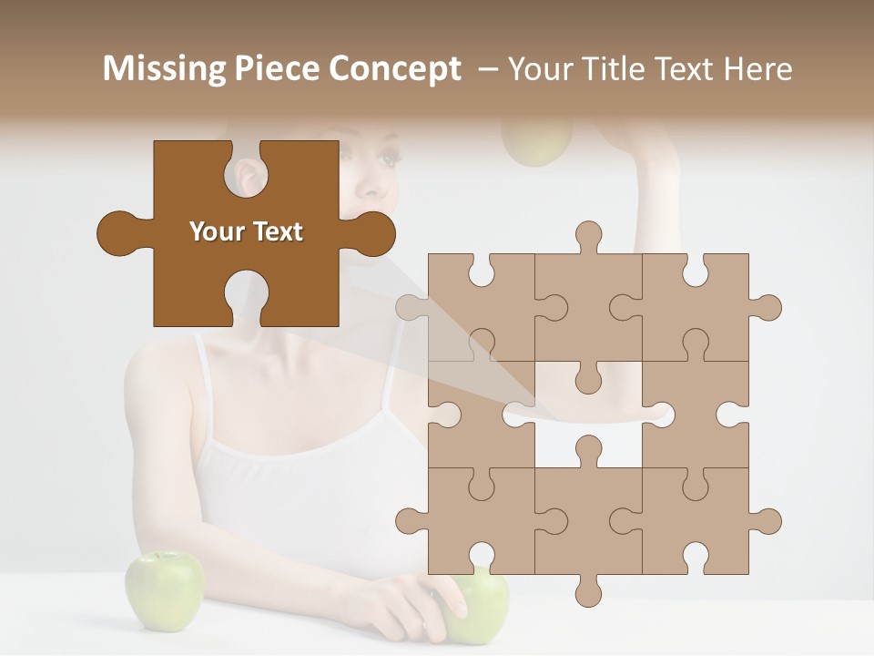 Leisure Fruit Human PowerPoint Template