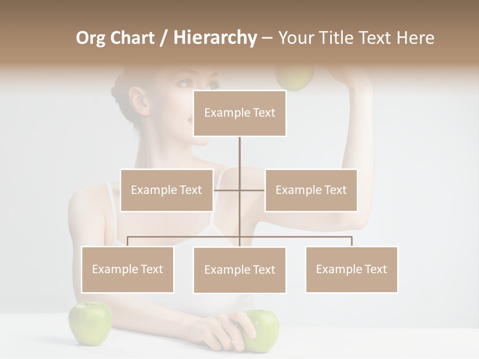 Leisure Fruit Human PowerPoint Template
