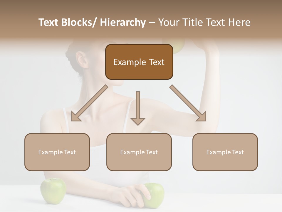Leisure Fruit Human PowerPoint Template