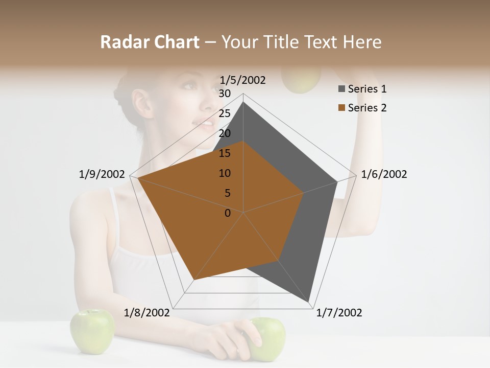 Leisure Fruit Human PowerPoint Template