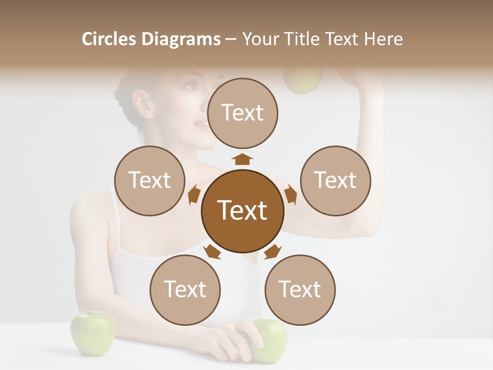 Leisure Fruit Human PowerPoint Template