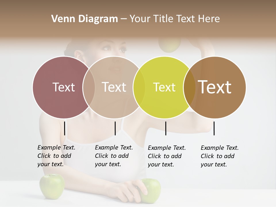 Leisure Fruit Human PowerPoint Template