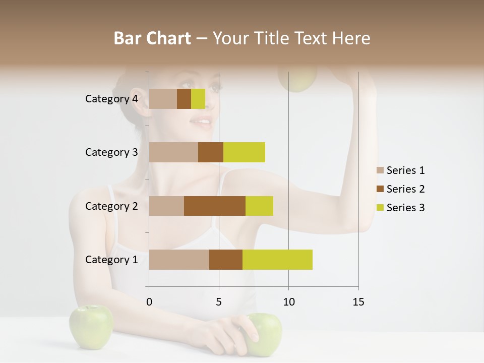 Leisure Fruit Human PowerPoint Template