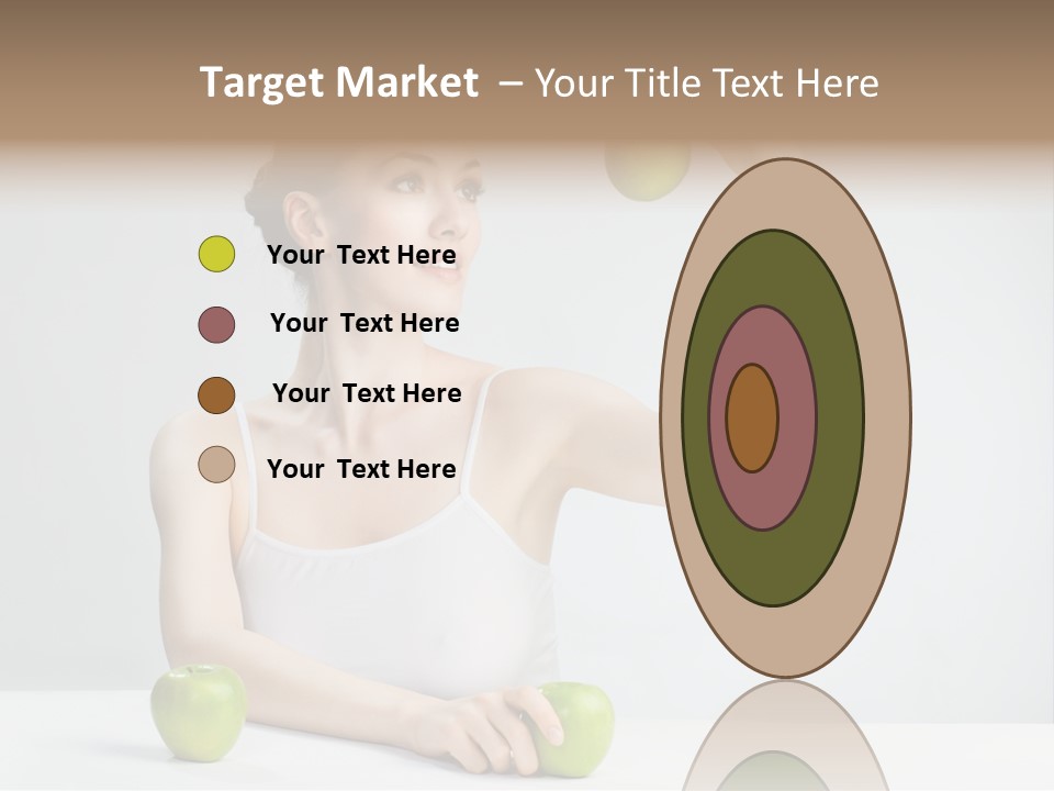 Leisure Fruit Human PowerPoint Template