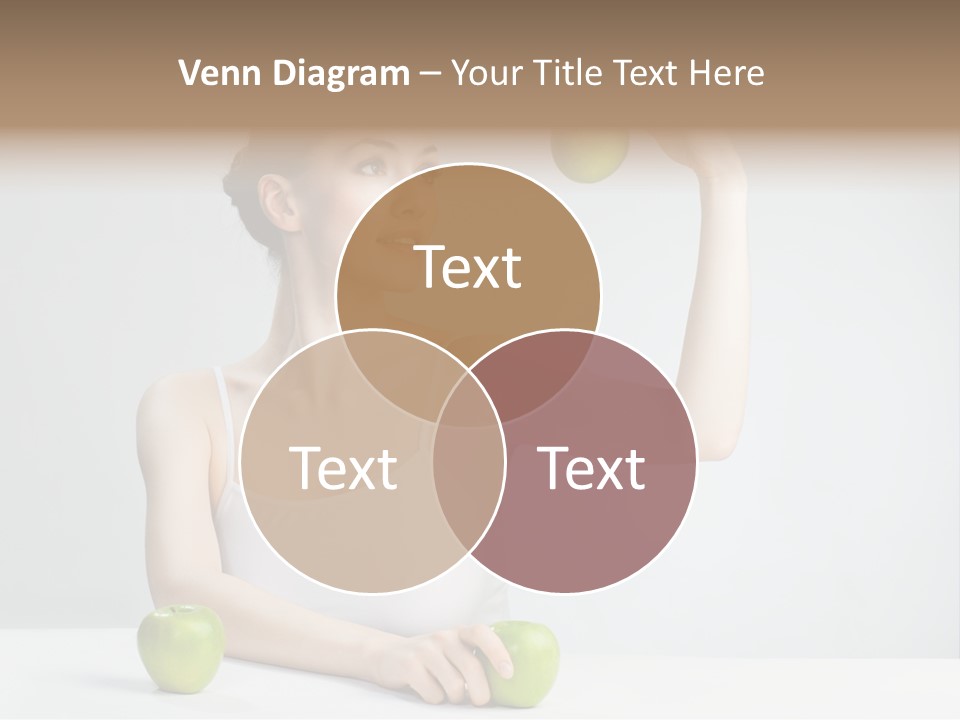 Leisure Fruit Human PowerPoint Template