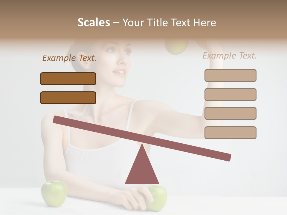 Leisure Fruit Human PowerPoint Template