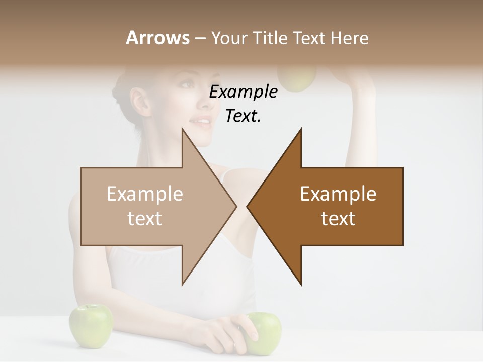 Leisure Fruit Human PowerPoint Template
