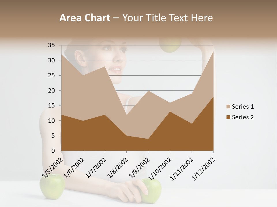 Leisure Fruit Human PowerPoint Template