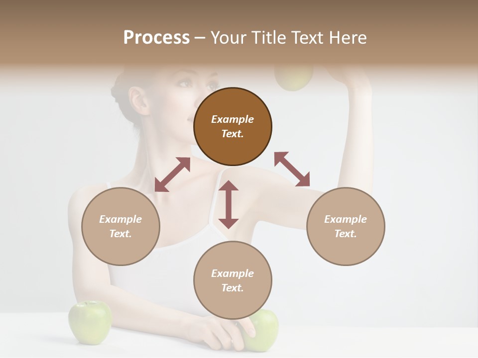 Leisure Fruit Human PowerPoint Template