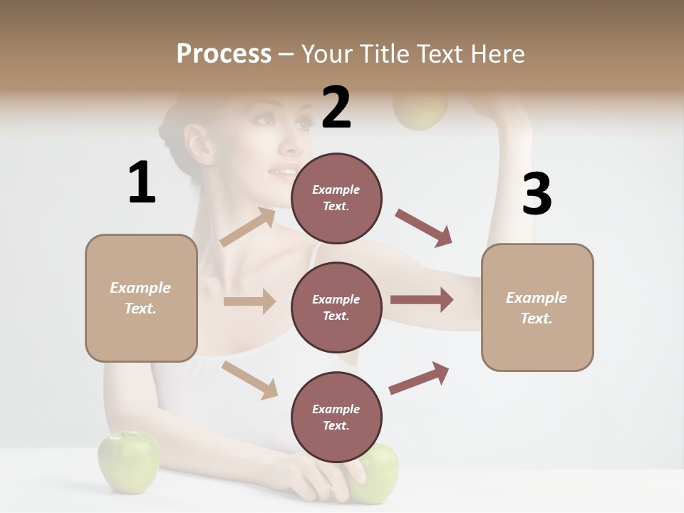 Leisure Fruit Human PowerPoint Template