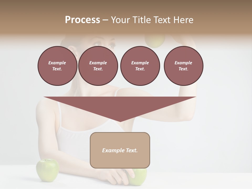 Leisure Fruit Human PowerPoint Template