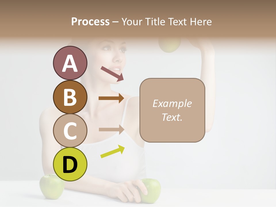 Leisure Fruit Human PowerPoint Template