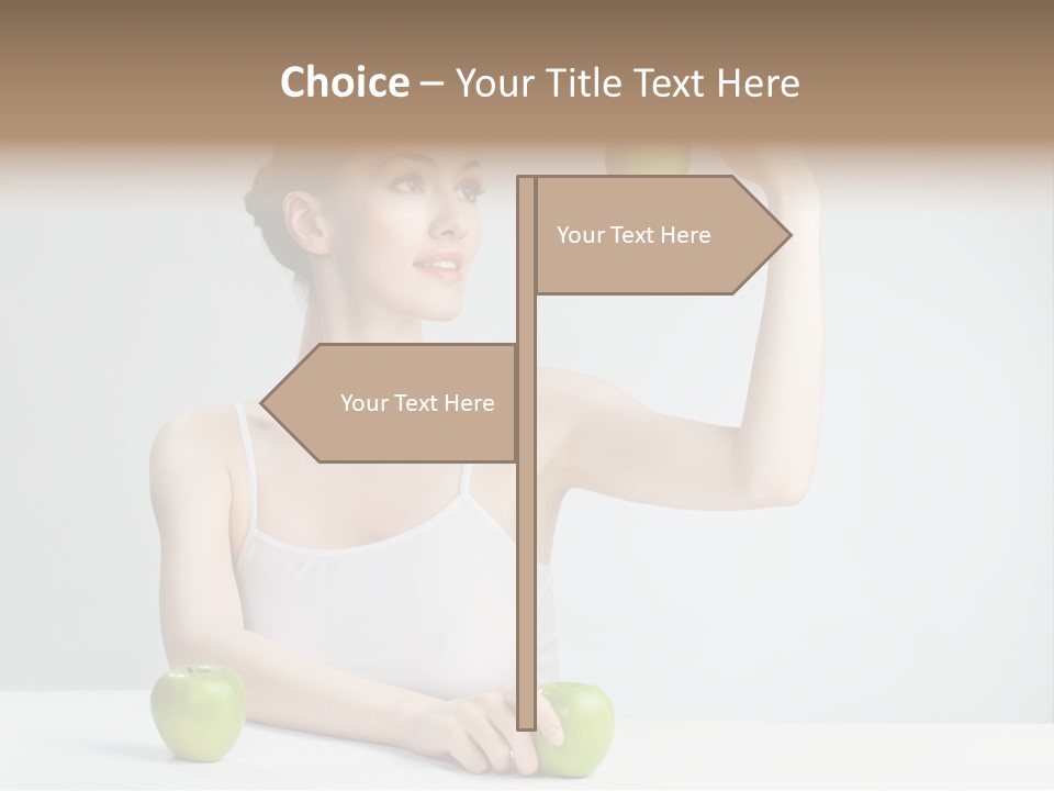 Leisure Fruit Human PowerPoint Template