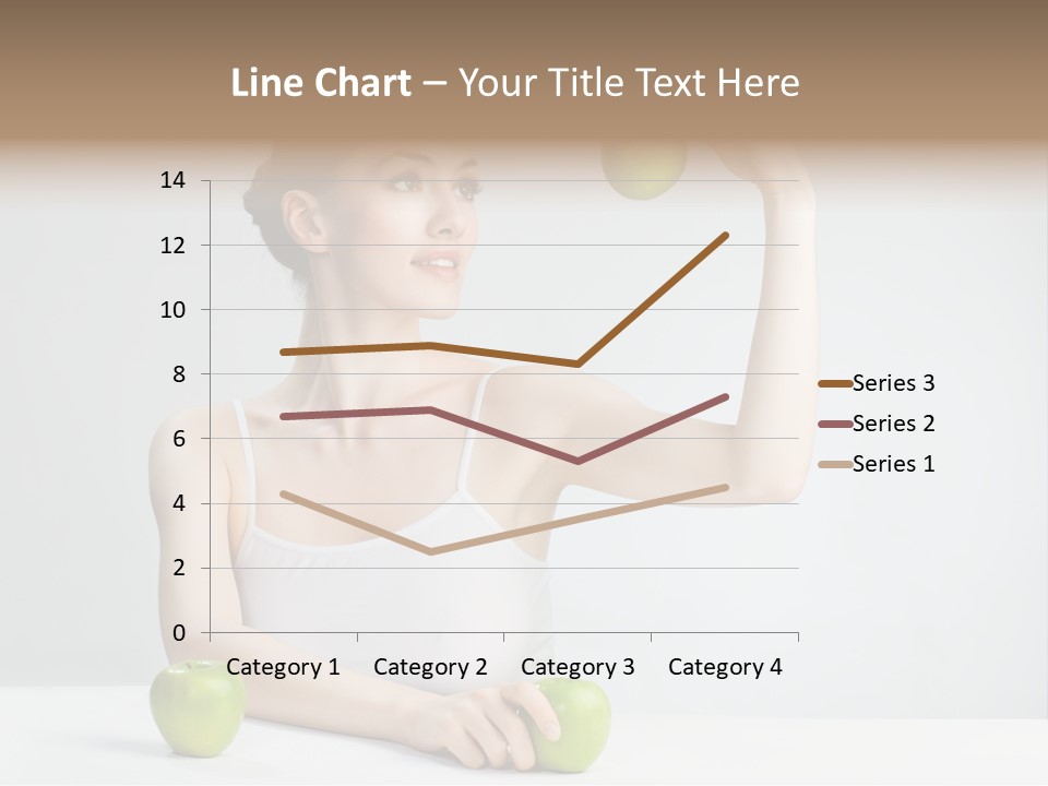 Leisure Fruit Human PowerPoint Template