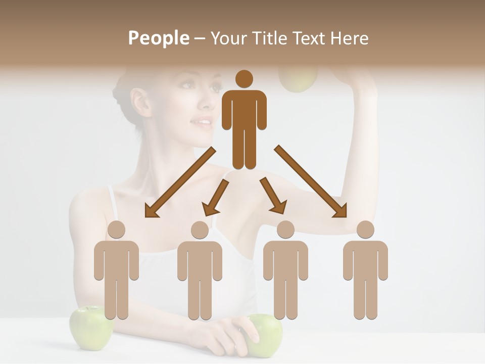 Leisure Fruit Human PowerPoint Template