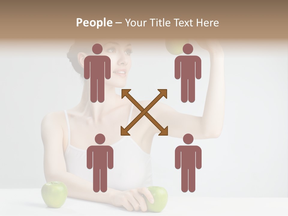 Leisure Fruit Human PowerPoint Template