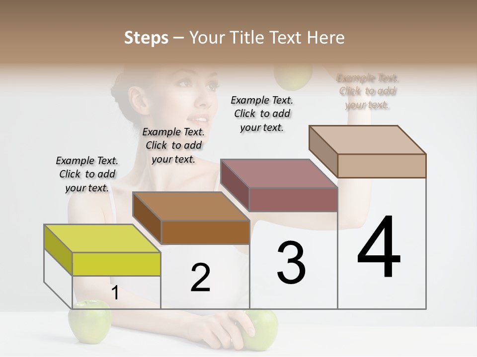 Leisure Fruit Human PowerPoint Template
