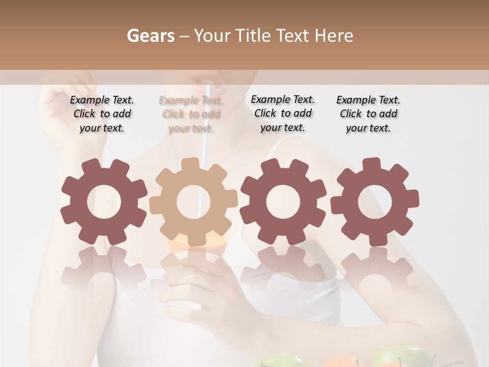 Human Slim Selective PowerPoint Template