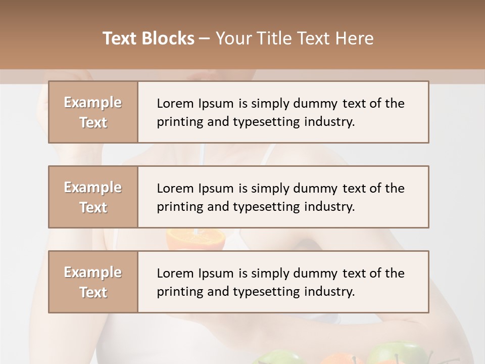 Human Slim Selective PowerPoint Template