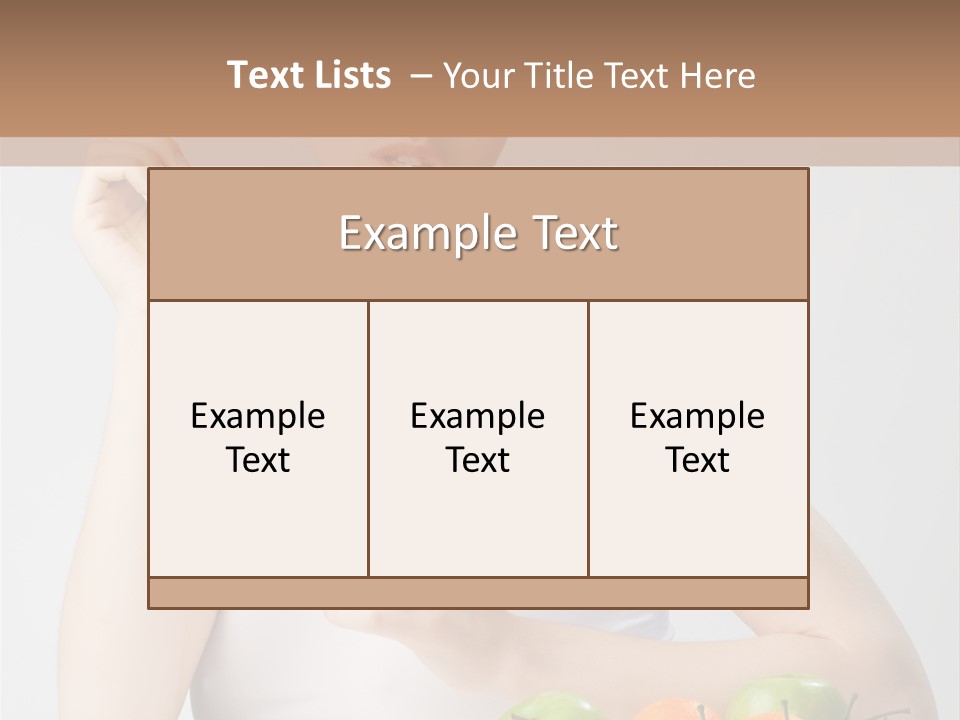 Human Slim Selective PowerPoint Template