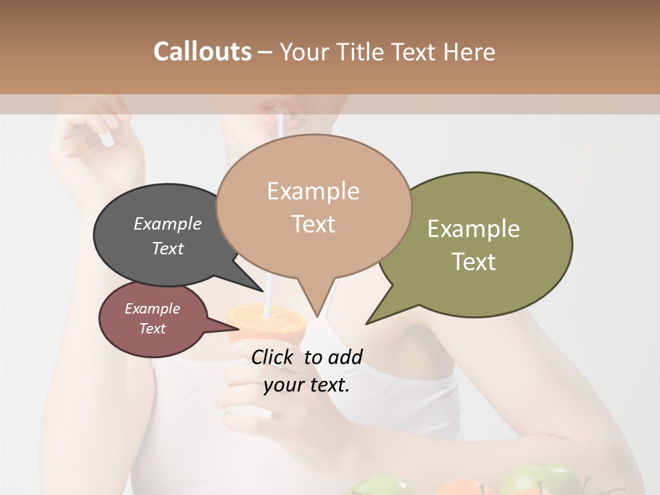 Human Slim Selective PowerPoint Template