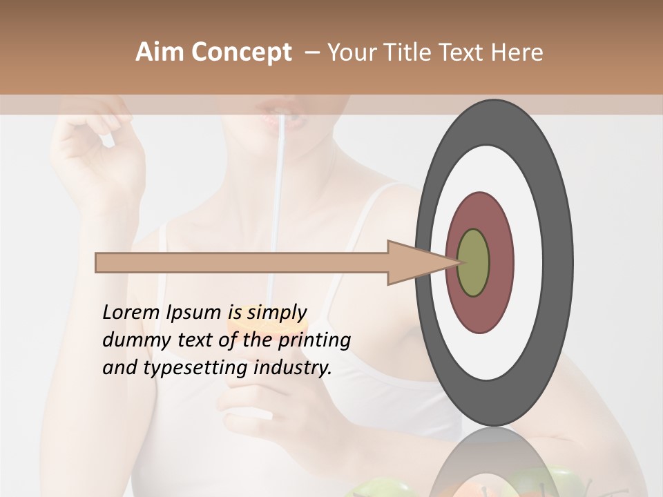 Human Slim Selective PowerPoint Template
