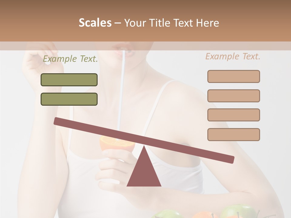 Human Slim Selective PowerPoint Template