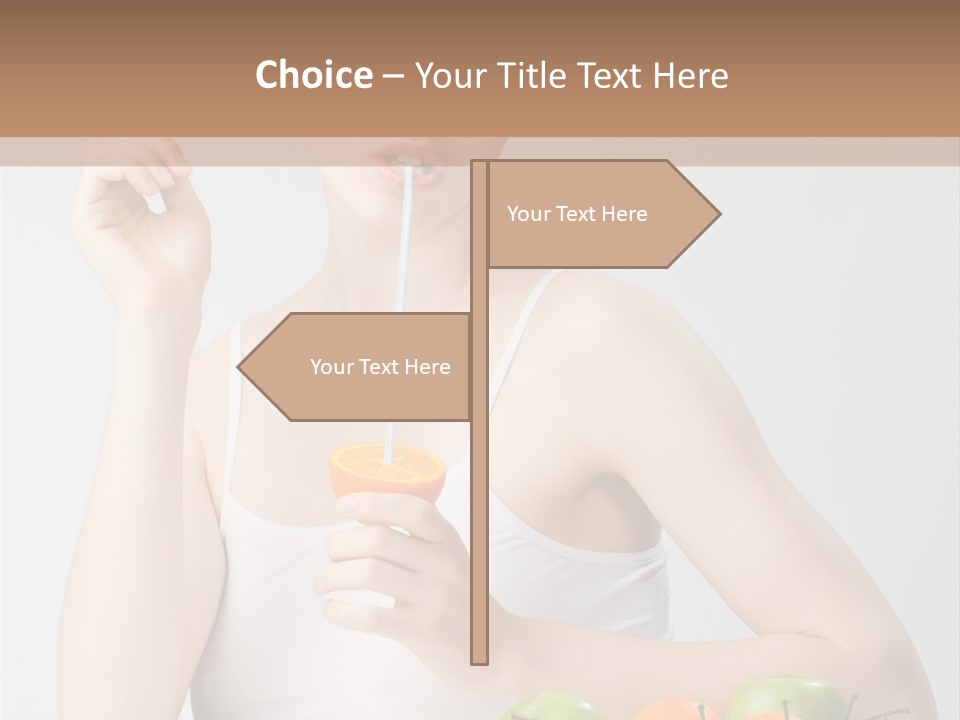 Human Slim Selective PowerPoint Template