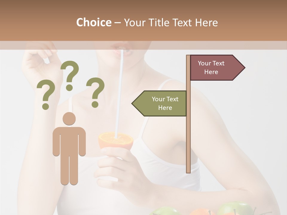 Human Slim Selective PowerPoint Template