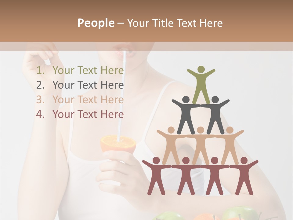Human Slim Selective PowerPoint Template