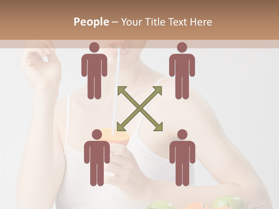 Human Slim Selective PowerPoint Template