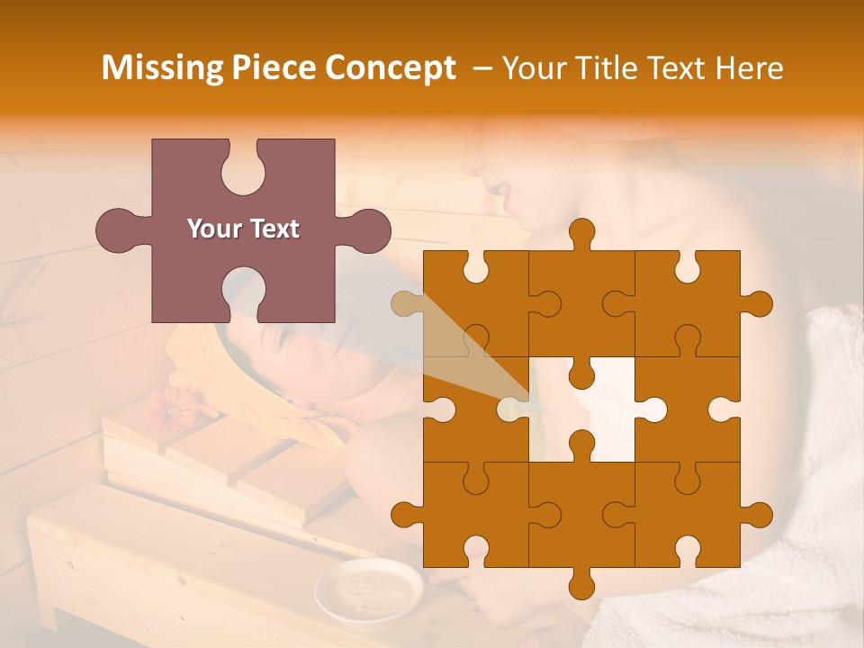 Adult Sauna Healthcare PowerPoint Template