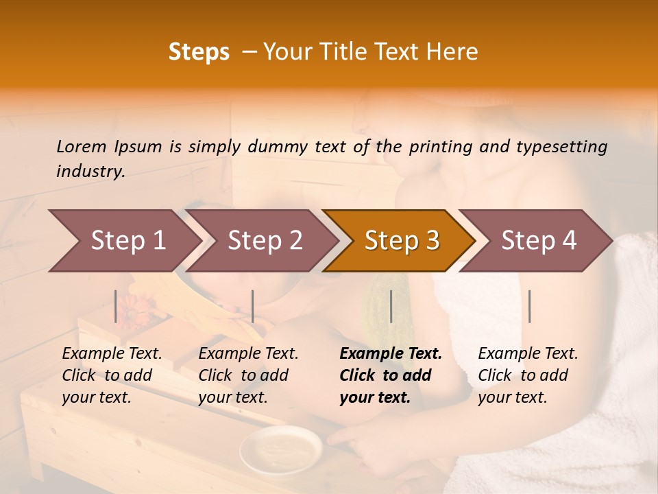Adult Sauna Healthcare PowerPoint Template