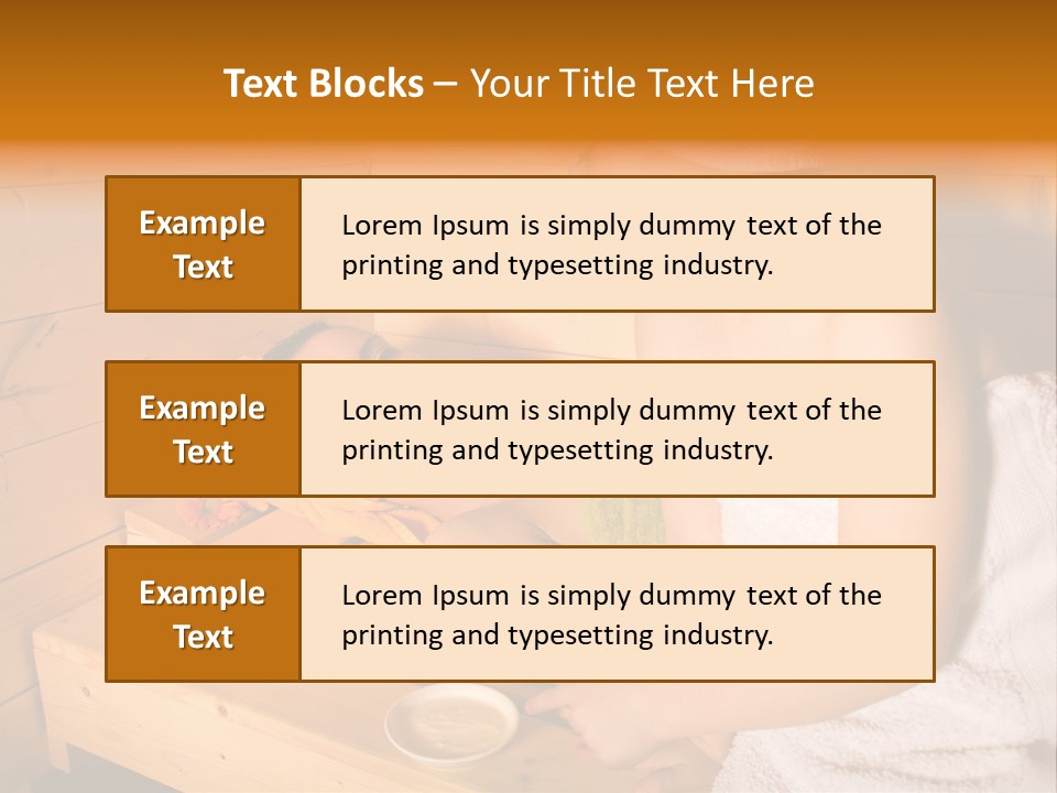 Adult Sauna Healthcare PowerPoint Template