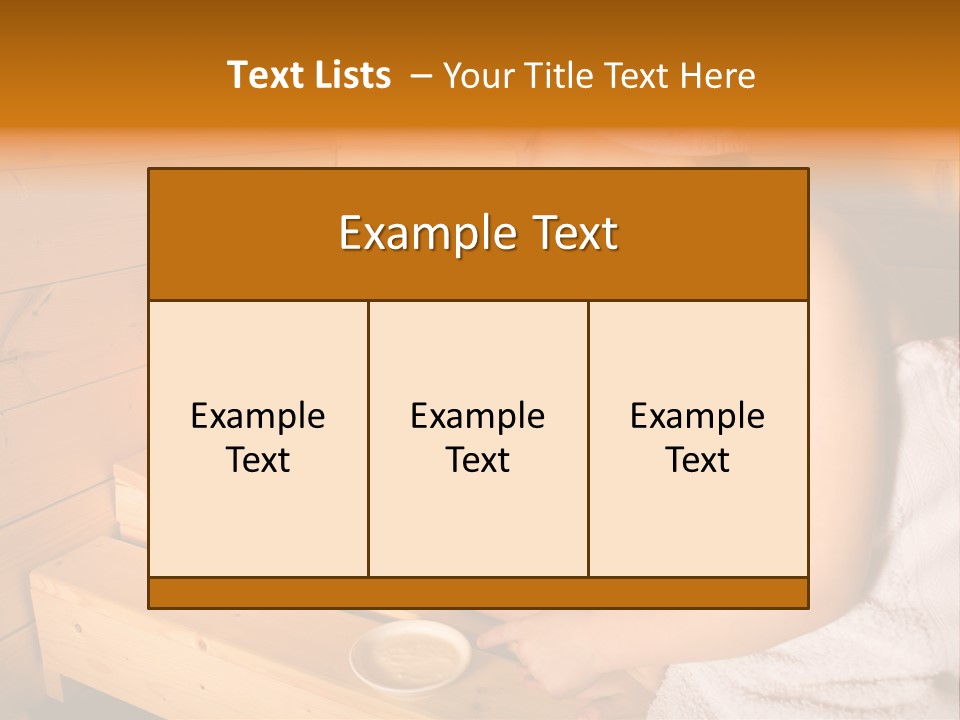 Adult Sauna Healthcare PowerPoint Template