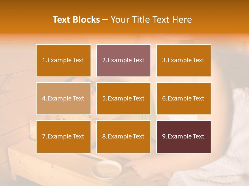 Adult Sauna Healthcare PowerPoint Template