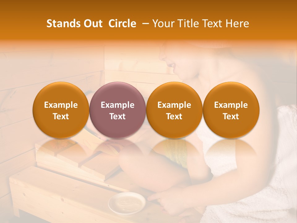 Adult Sauna Healthcare PowerPoint Template