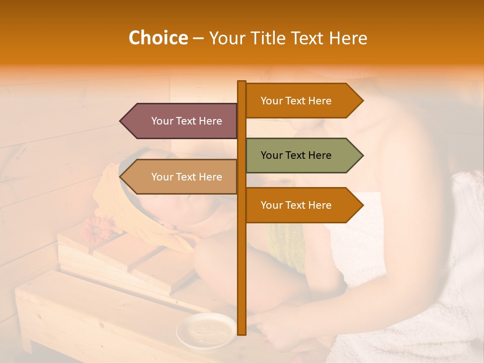 Adult Sauna Healthcare PowerPoint Template