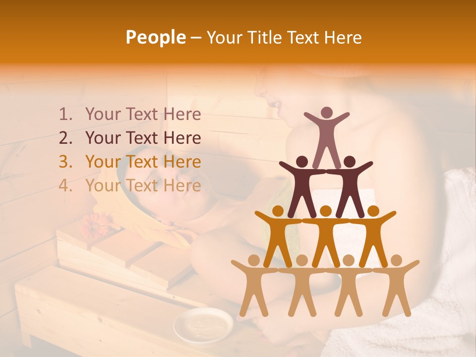 Adult Sauna Healthcare PowerPoint Template