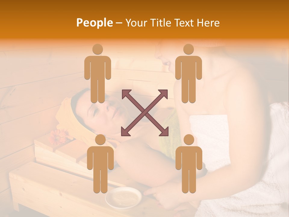 Adult Sauna Healthcare PowerPoint Template