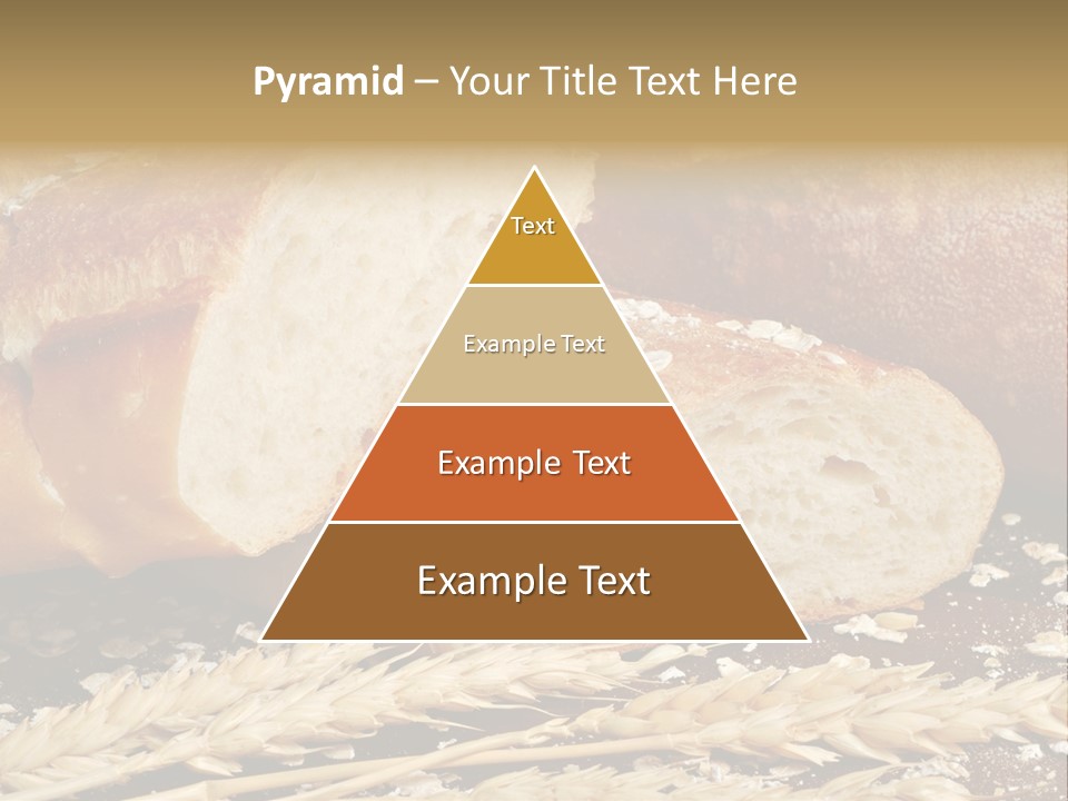 Wheat Texture Closeup PowerPoint Template