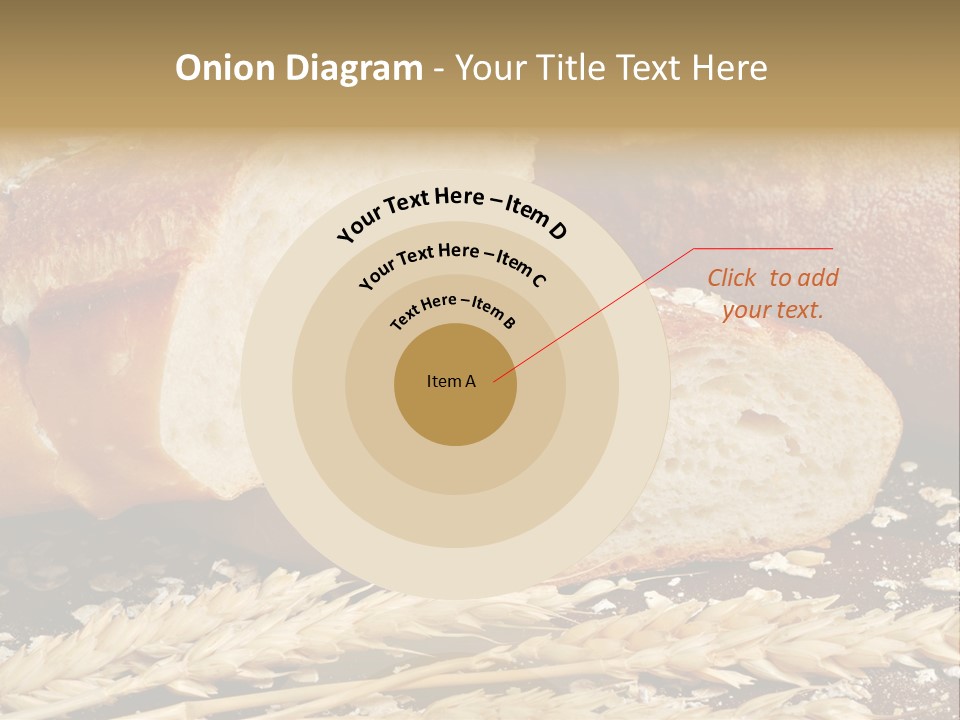 Wheat Texture Closeup PowerPoint Template