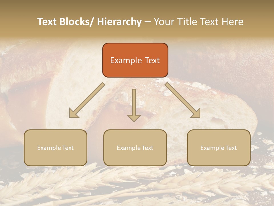 Wheat Texture Closeup PowerPoint Template