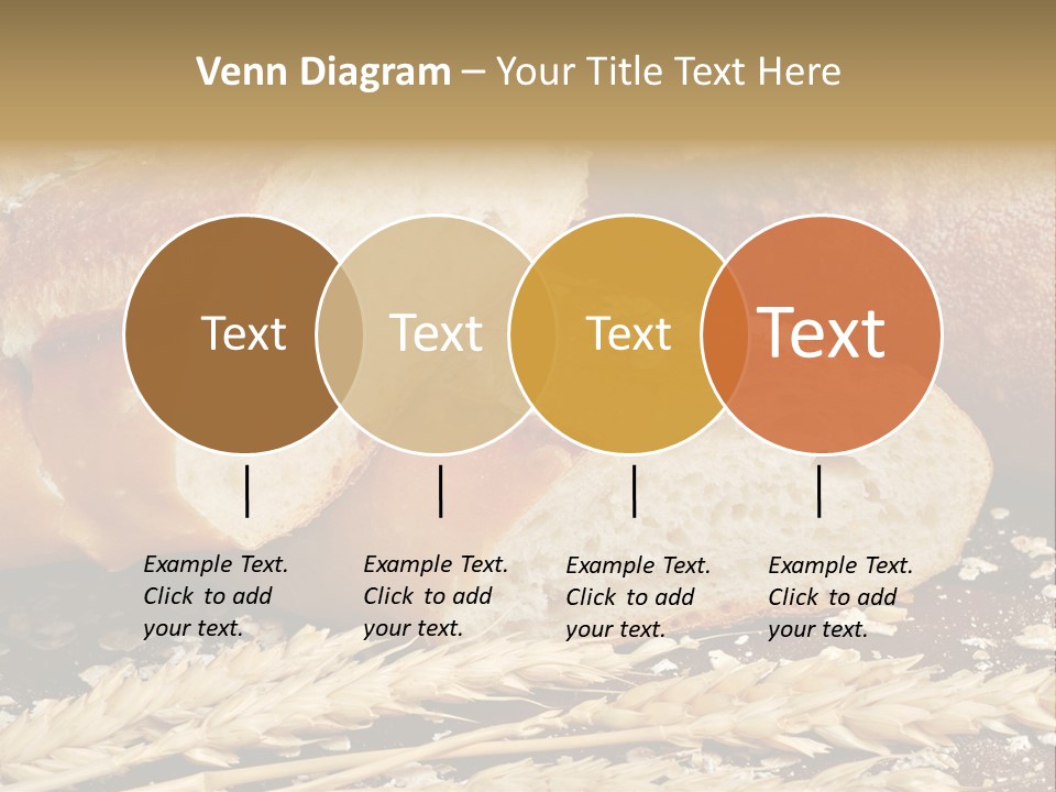 Wheat Texture Closeup PowerPoint Template