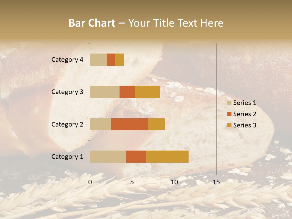 Wheat Texture Closeup PowerPoint Template