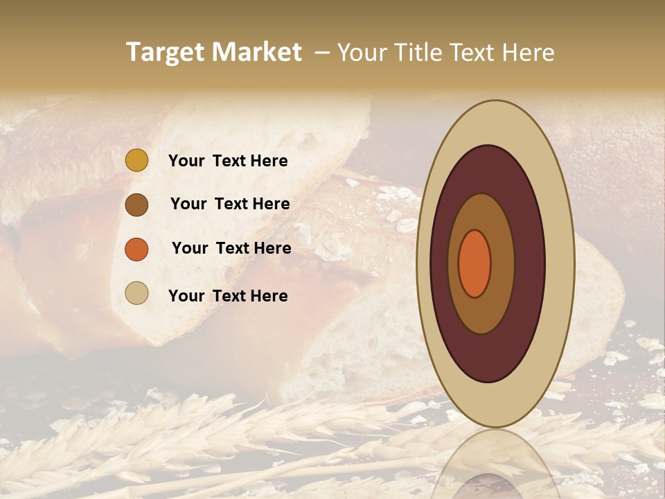 Wheat Texture Closeup PowerPoint Template