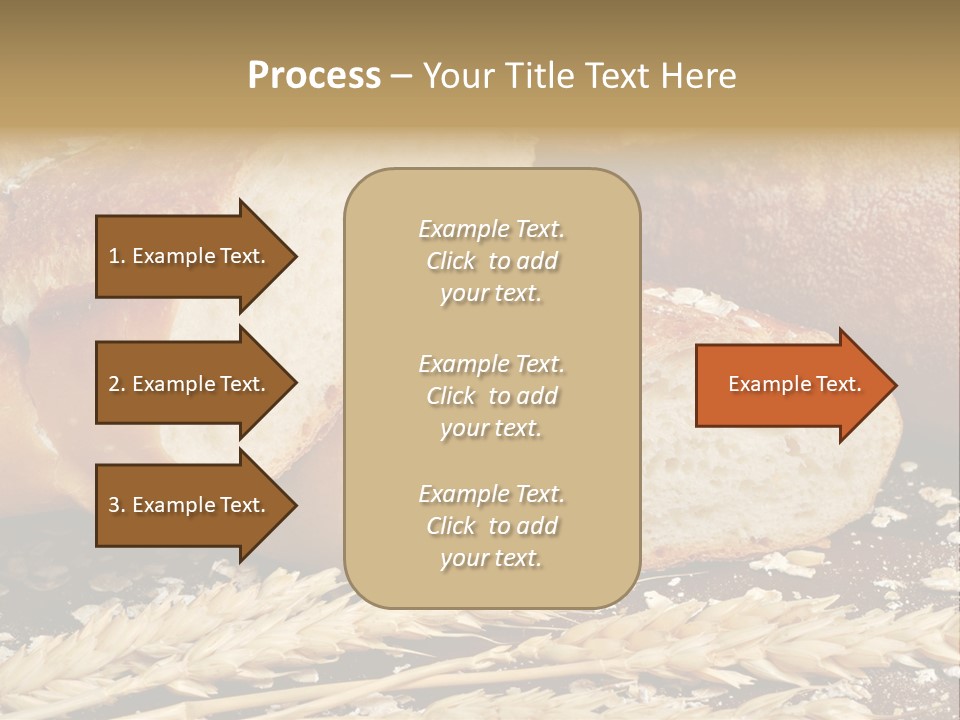 Wheat Texture Closeup PowerPoint Template