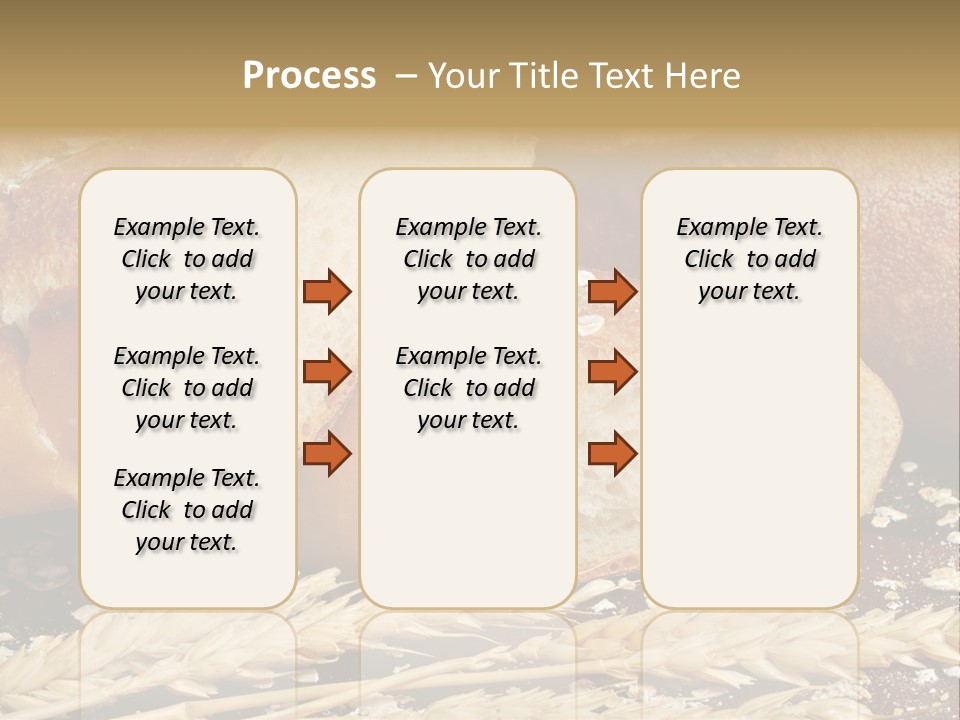 Wheat Texture Closeup PowerPoint Template