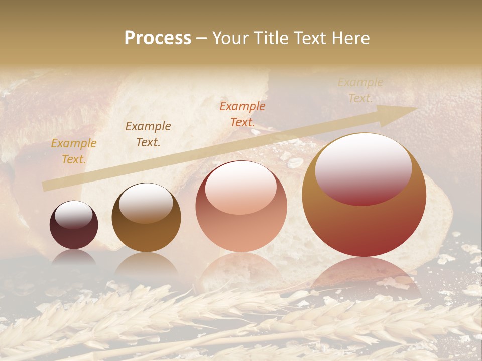 Wheat Texture Closeup PowerPoint Template