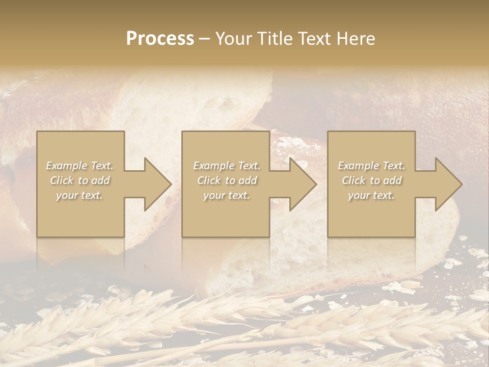 Wheat Texture Closeup PowerPoint Template